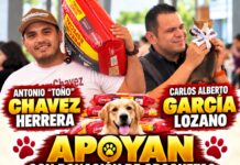 Antonio «Toño» Chávez y Carlos García Lozano se suman al bienestar animal con donación de croquetas a Viba