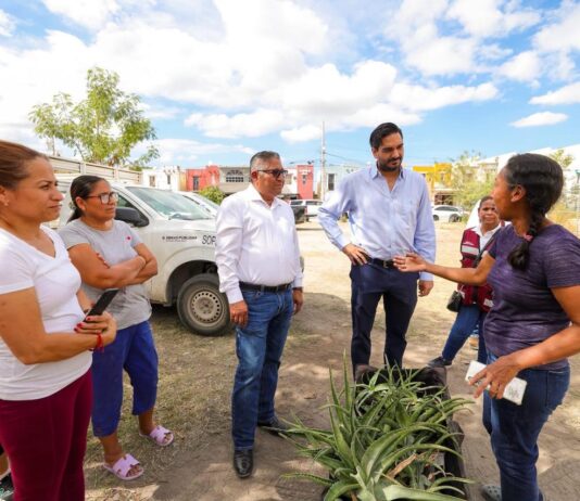 Supervisó Alcalde Carlos Peña Ortiz construcción de pozo profundo en Balcones de Alcalá
