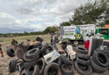 Recolectó Gobierno de Reynosa 8 toneladas de residuos en Giras Verdes en Valle Soleado