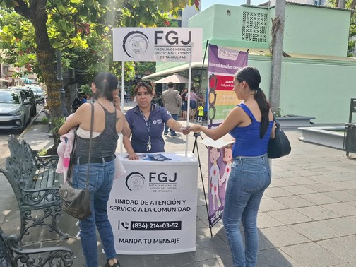 Instalan módulo informativo para prevenir