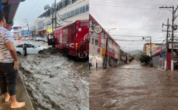 Acapulco, inundado: Huracán Simon golpea el puerto