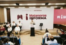 José Alberto Granados Fávila presenta acciones de su gobierno con el programa Matamoros Informa