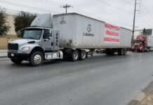 Transportistas de Reynosa, Río Bravo y Camargo se suman al paro nacional con movilización pacífica