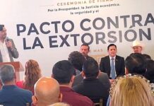 Se suma Reynosa a la estrategia estatal firma Alcalde Carlos Peña Ortiz el “Pacto Contra la Extorsión”