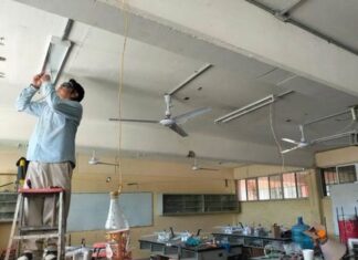 Supervisan rehabilitación de la Secundaria General No. 7 en Ciudad Madero
