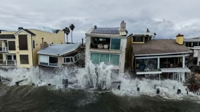 Tormenta tropical Rachel azotó el sur de California; destruyó viviendas y obligó a personas a evacuar en Long Beach
